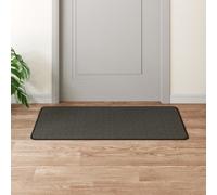 vidaXL Tapis de couloir Aspect sisal Anthracite lavable 80x300 cm