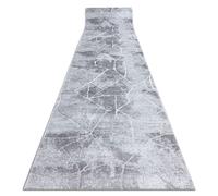 Tapis de couloir Structural MEFE 2783 Marbre deux niveaux de molleton gris 150 cm 150x100 cm