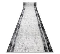 Tapis de couloir TULS 51235 moderne anthracite 100 cm 100x570 cm