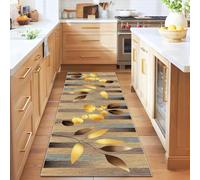 Tapis de couloir vintage lavable Tapis de Cuisine Devant Evier 70 x 350 cm | Tapis de cuisine antidérapant Tapis de cuisine Couloir Cuisine Entrée Salon Tapis de couloir
