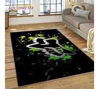 Tapis de course 3D avec logo F-FOX pour la maison, le salon, la chambre, le canapé, le paillasson, la décoration, le tapis de jeu pour enfants, tapis de sol antidérapant, moto 11