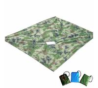 Tapis De Couverture De Table De Pique-Nique, Camouflage Imperméable Multifonctionnel, Tissu D'ombrage Pour Hamac De Camping En Plein Air, 145x100cm