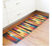 Tapis de cuisine - BIGILANTUH - Devant évier - 55x160 cm - Antidérapant - Polyester imprimé ustensiles