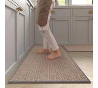 Tapis de cuisine devant évier - Gris 45x120 cm