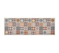vidaXL Tapis de cuisine lavable Mosaïque 45x150 cm Multicolore