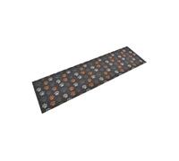 Tapis de cuisine lavable impression de pattes 45x150 cm velours 136573