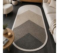 Tapis de cuisine moderne Chilai Home - Tapis de sol minimaliste à imprimé numérique pour salon et chambre, lavable en machine, fabriqué en Turquie. Dimensions : 80 x 200 cm, 80 x 300 cm, 100 x 200 cm,