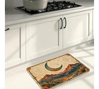 Tapis de cuisine motif attrape-rêves du désert pour sol, style sud-ouest vintage, doux, confortable, lavable, pour éviers, buanderie, salle de bain, 50,8 x 78,7 cm