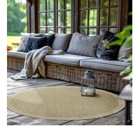Tapis de Cuisine - SIMPEX - 200 cm Rond - Vert - Résistant aux Intempéries - Lavable