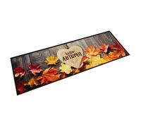 vidaXL Tapis de Cuisine Lavable Impression d'automne, Paillasson Antidérapant, Tapis de Sol, Tapis Devant Évier, Moderne, 45x150 cm Velours