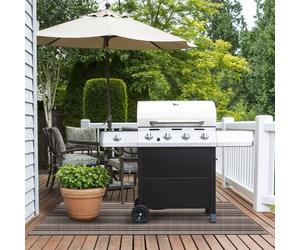 Tapis de Cuisson Barbecue Tapis de Gril Ignifuge Asti 90 x 180 cm