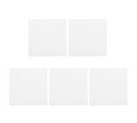 Tapis de Cuisson Blanc 5 Pièces Céramique Haute Température | Vitrages, Aluminium Silicate, Surface Antiadhésive et Isolante, Ateliers Maison et Professionnels