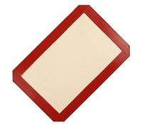 Tapis de cuisson en silicone à coupés 30x21 cm, antiadhésif, nettoyage facile, passe lave-vaisselle, base de cacao, couleur macaron, tapis de cuisson antiadhésif pour les cuisines