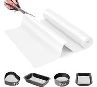 Tapis de cuisson en silicone Famanu, réutilisable, antiadhésif - 30 cm x 2,5 m