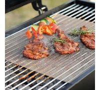 Tapis de cuisson pour Barbecue en maille antiadhésif, outil de rôtissoire pour Churrasco, 30x40cm
