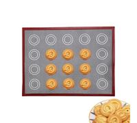 Tapis De Cuisson Respirant - Feuille En Silicone Ajourée | Tôle De Four Imprimée Double Face | Toile Antiadhésive 30x40cm Réutilisable Pour Pâte Feuilletée Macarons Éclairs Biscuits Pâtisserie