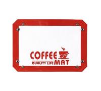 Tapis de cuisson silicone Doublure de four réutilisable thermorésistante | cuisson clipsables Pour Micro-ondes, Friteuse sans huile, Cuisine, Salle à manger, Restaurant, Rouge