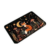 Tapis De Dessin Animé Rose Mignon Petit Renard, Paillasson Doux, Bienvenue Chaud for Chambre À Coucher, Décoration Maison, 1 Pièce(FLR5,60X90CM 2X2.95FT)
