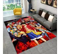 Tapis de dessin animé Zoro One P-Piece pour salle de jeux, chambre à coucher, salon, canapé, décoration de la maison, tapis de jeu pour enfants, tapis de sol antidérapant 3