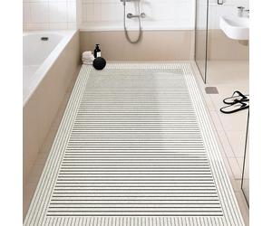 Tapis de douche antidérapant en PVC, dimensions 80 x 120 cm, découpable sur mesure