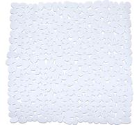Tapis de douche WENKO Paradise Tapis pour baignoire 54x54 cm blanc antidérapant