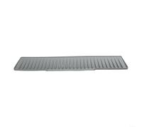 Tapis de drainage en silicone pour zones d'évier de cuisine avec bord étroit conçu pour s'adapter entre la base du robinet et le bord de l'évier sans interférence (gris - 60 x 12 cm)