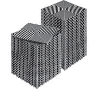 Tapis de drainage modulaire Dalle de sol emboîtable Coussin de drainage 12 po x 12 po