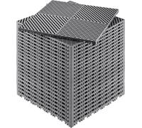 Tapis de drainage Tapis modulaire emboîtable Carreau de sol drainant 15,7 po x 15,7 po