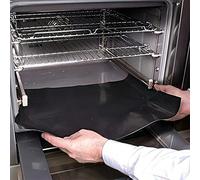 Tapis de four extra large - 1 pièce, tapis anti-adhésif épaissi, réutilisable, s'adapte universellement aux fours électriques et à gaz, accessoires de barbecue, tapis de cuisson extérieur en silicone 