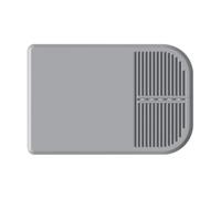 Tapis de four pour grille- 60 x 40 cm avec coussin de protection contre | Tapis antidérapant pour grille-pain pour camping-car, cuisine, comptoir, maison, salle à manger, restaurant, appartement