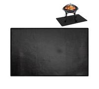 Tapis de foyer, couverture de camping portable | Tapis de foyer ignifuge | pour terrasse, patio, extérieur, jardin, feu de camp, barbecue, tente extérieure, cuisine