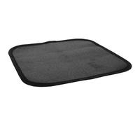Tapis de Foyer pour Jardin en Fibre de Verre Silicone Noir | Protection la Source de Feu, Nettoyage Facile, Isolation Thermique, Usage Polyvalent pour Deck et Camping