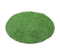 Tapis de Gazon Artificiel Réaliste 35,37x35,37x0,98 Po, Plastique Vert | Surface Douce, Brins à Haute Simulation, Coussinage Léger, pour Chiens, Intérieur et Toits