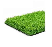 Tapis de Gazon synthétique Haute densité réaliste, 1 x 5 m, avec Trous de Drainage, idéal pour Jardin, terrasse, Balcon et Usage intérieur/extérieur. Ce Tapis de Gazon Artificiel est Durable