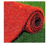 Tapis de Gazon synthétique réaliste - Hauteur de Poil de 3 cm (1,18 po) - Tapis de pelouse synthétique d'extérieur avec Trous de Drainage - Tapis de Gazon Artificiel antidérapant pour la déc