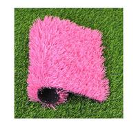 Tapis de Gazon synthétique, Tapis de Gazon Artificiel Rose de qualité supérieure, découpable - Pelouse synthétique réaliste pour Une Utilisation intérieure/extérieure - Parfait pour Les chie
