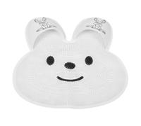 Tapis de Gommage Pieds Lapin Blanc en Silicone pour Douche | Brosse à Pieds Antidérapante Ventouses, Fond de Bac à Douche, Usage Salle de Bain, Garçon et Filles et Adultes