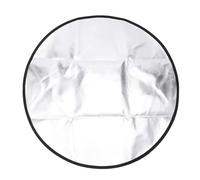 Tapis de Gril Rond de 24 Pouces, Tapis de Gril d'extérieur Double Face Ignifuge, Tapis de Protection de terrasse, Accessoires de Barbecue, Protecteur pour poêles Solo, Accessoires (Silicone and