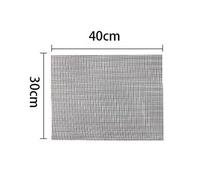 Tapis De Grillage Antiadhésif Pour Barbecue, Filet En Fil De Fer 30x40cm, Fournitures De Cuisine, Tapis De Grillage Pour L'Extérieur