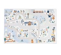 Tapis De Jeu Avec Circuit, La Vallée Blanche Multicolore TU