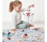 Janod Cross Roads Mountain Valley Mat Blanc Enfants