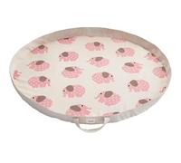 Tapis de jeu éléphant rose