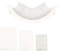 Tapis de jeu en forme de coussin - Matelas de sécurité pour bébé - Jeu en toute sécurité - Rembourrage extra épais - 72 x 58 cm - Beige