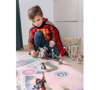 Tapis De Jeu Enfant citadelle Médiévale - Fabriqué En France Multicolore 60X90