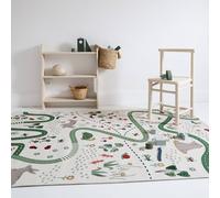 Tapis De Jeu Enfant Indoor & Outdoor Garden Life Multicolore 120X180