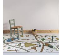 Tapis De Jeu Enfant Indoor & Outdoor Little Jurasic Multicolore 120X180