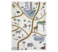 Tapis De Jeu Enfant Indoor & Outdoor Little Savannah Multicolore 120X180