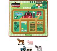 Tapis de jeu et figurines La grange de la ferme