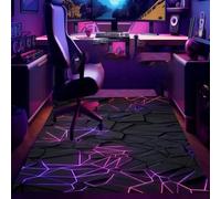 Tapis de Jeu Gaming Rug pour Chambre Garcon Deco Gamer Tapis Antiderapant Manette Salon Chambre Adolescent Tapis Geometrique Lavable Multitailles Style Bande Dessinee (Couleur 2,160x230cm)