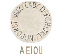 Tapis de jeu lavable ABC couleur et lettres